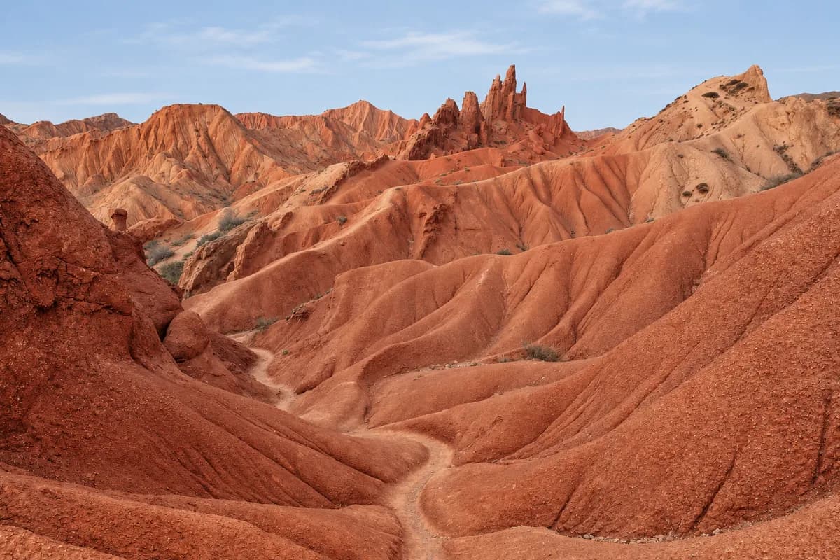 Skazka Canyon, Kyrgyzstan