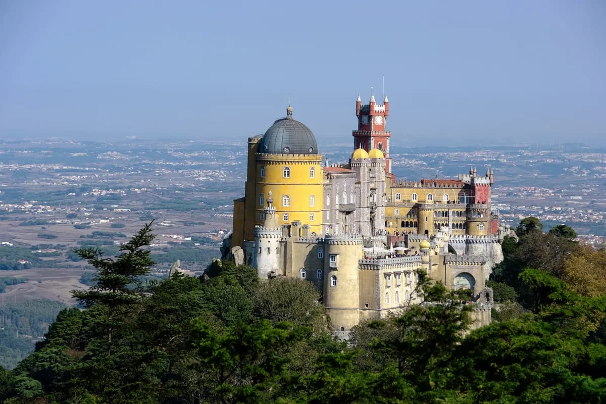 Pena Palace, Sintra, Portugal. Photograph by Sergey Pesterev.