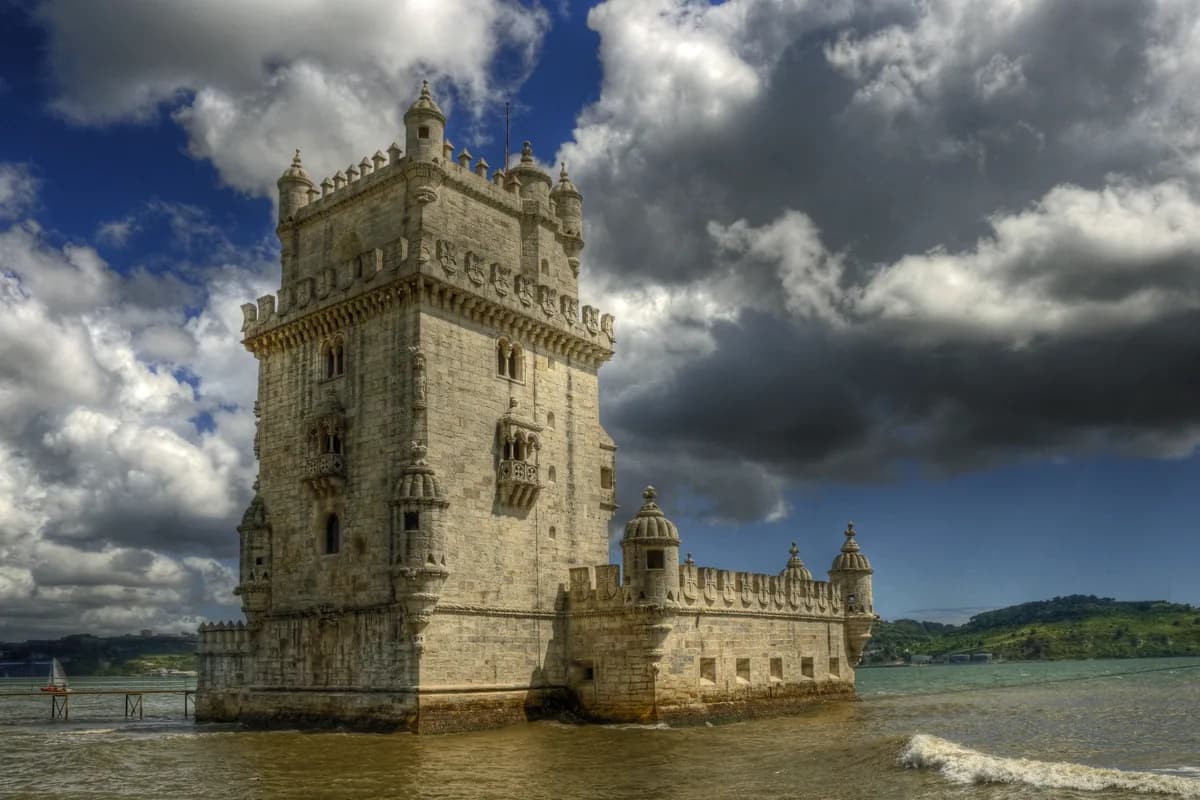 Belém Tower, Lisbon. Photograph by Bert K..