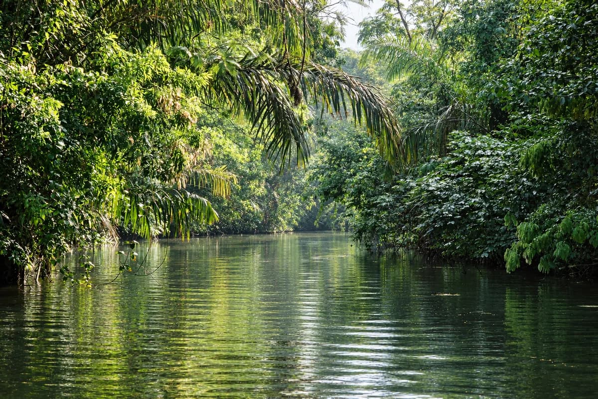 Tortuguero canals, Costa Rica