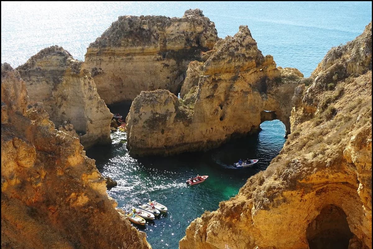 Ponta da Piedade, Lagos, Algarve, Portugal. Photograph by Jose A..